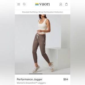 Vuori Performance Jogger Womens (M)